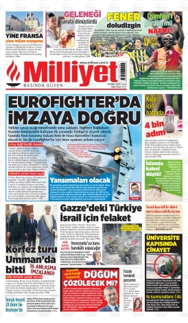 Milliyet Gazetesi: 24 Ekim 2025  24.10.2025
