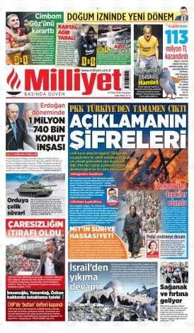 Milliyet Gazetesi: 27 Ekim 2025  27.10.2025