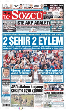 Sözcü Gazetesi: 27 Ekim 2025  27.10.2025