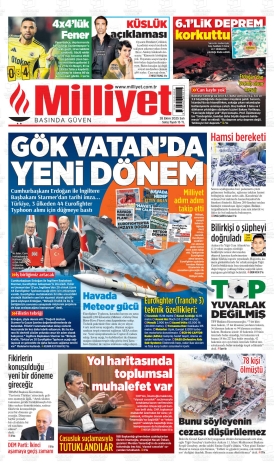 Milliyet Gazetesi: 28 Ekim 2025  28.10.2025