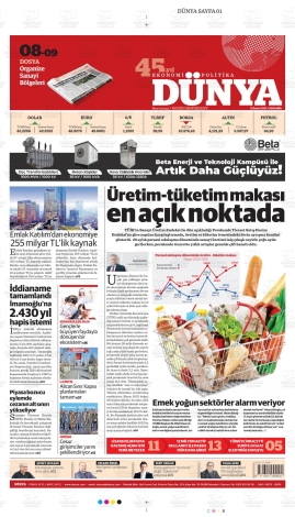 Dünya Gazetesi: 12 Kasım 2025  12.11.2025