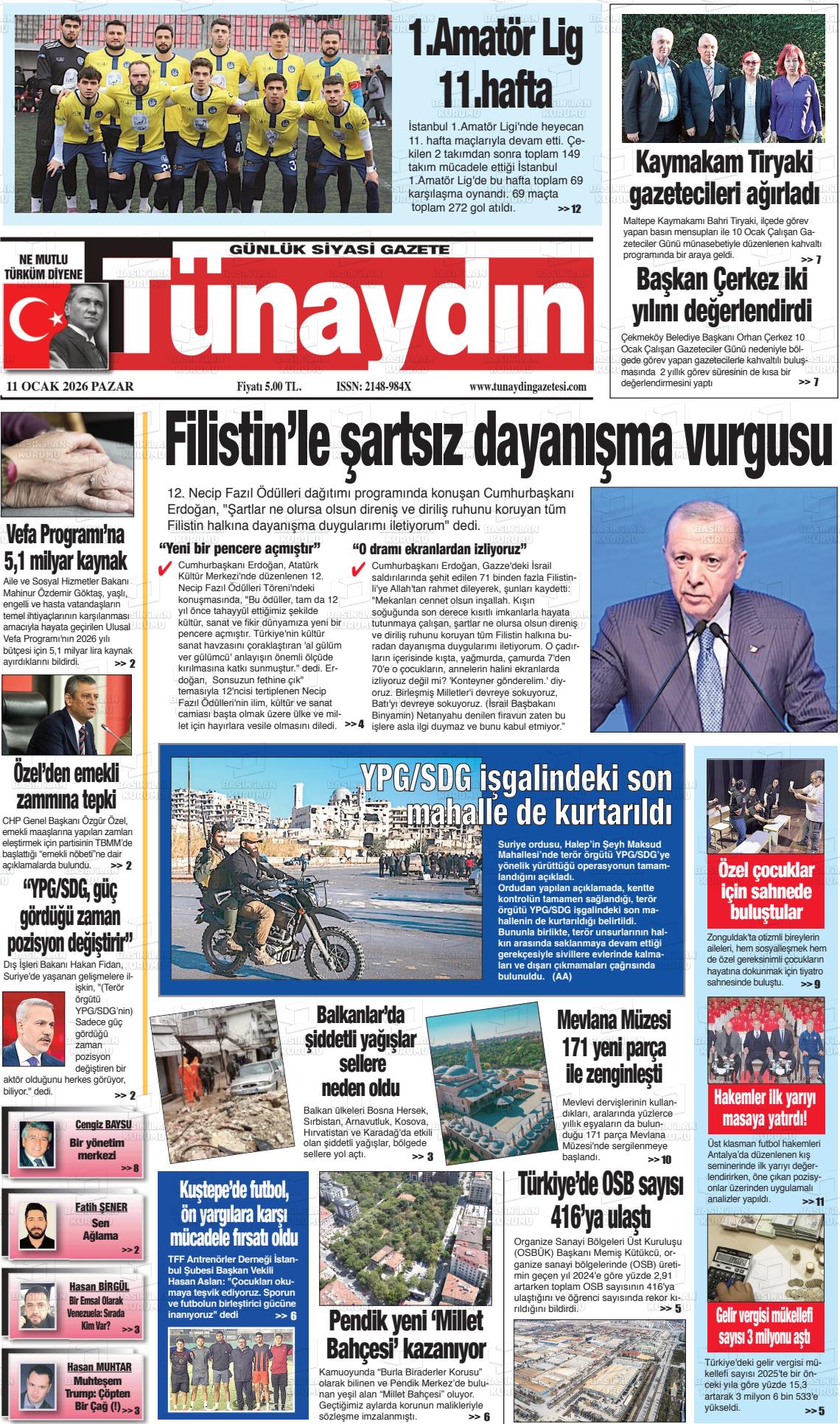 Istanbul Tunaydin 11.01.2026