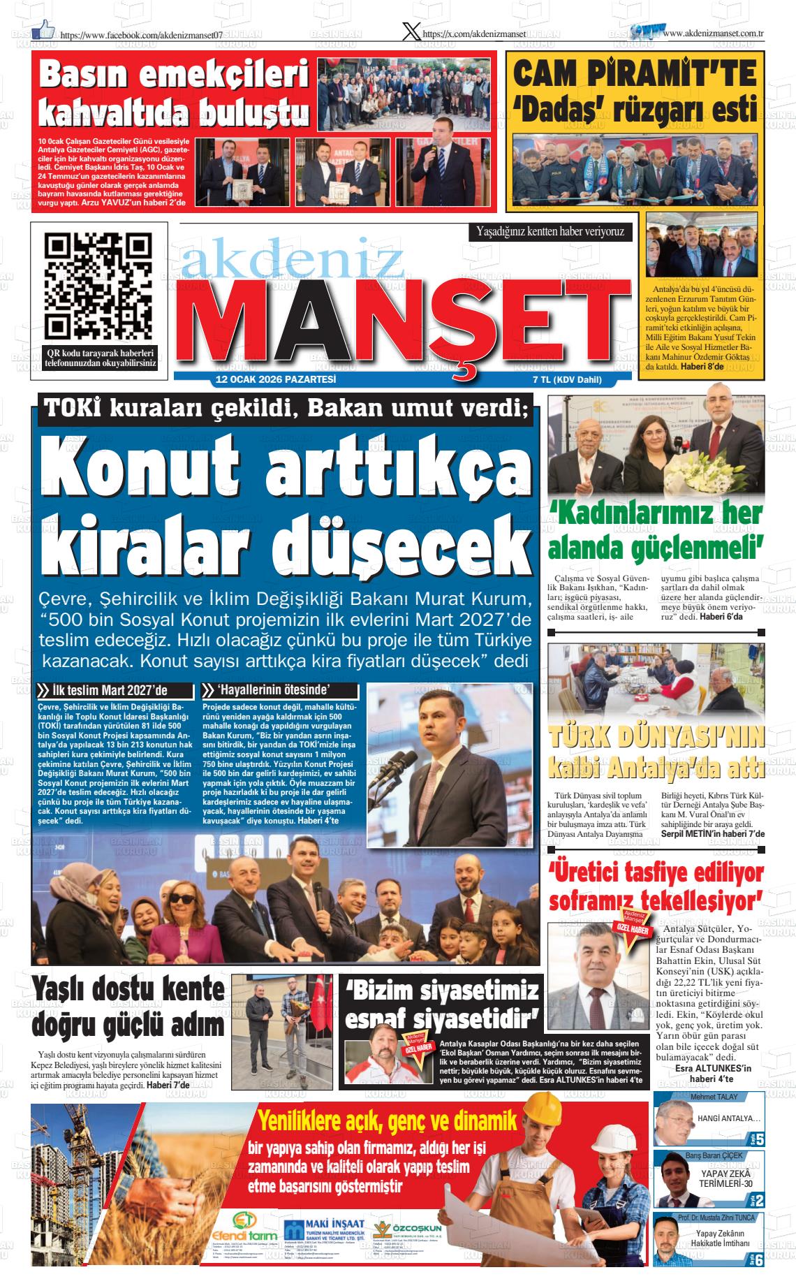 Antalya Akdenizmanset 12.01.2026