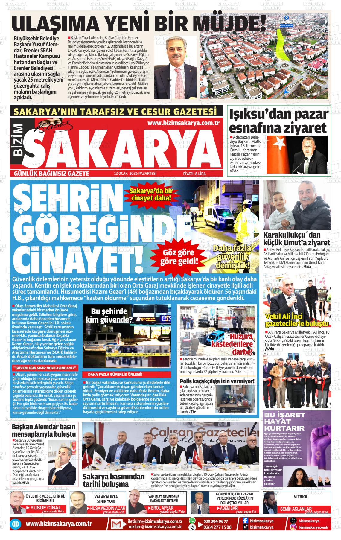 Sakarya Bizim 12.01.2026