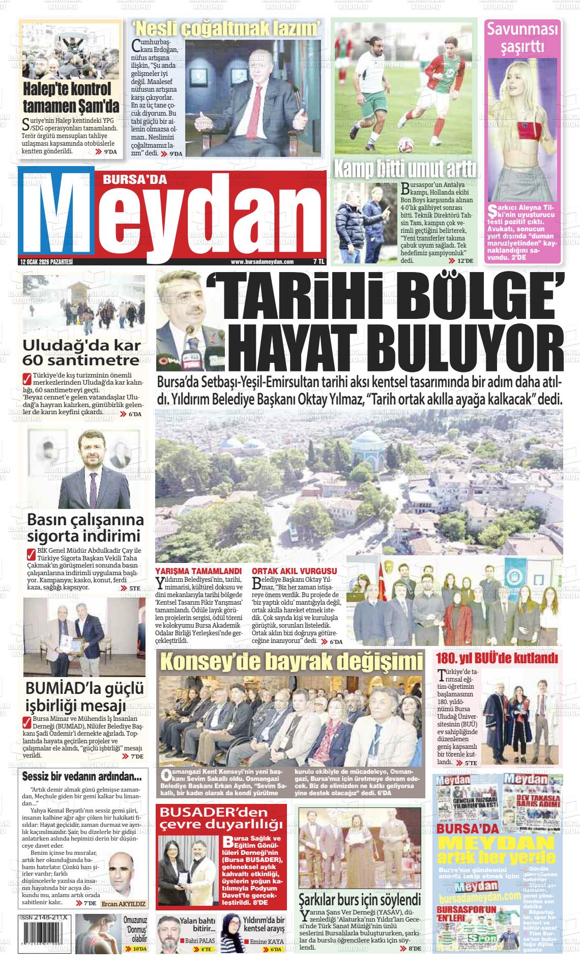 Bursa Dameydan 12.01.2026