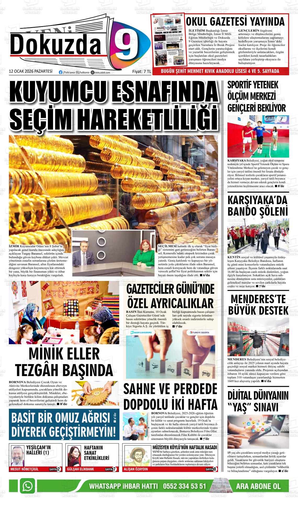 Izmir Buyuktorbali 12.01.2026