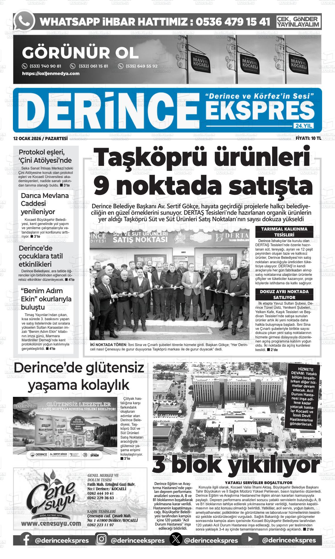Kocaeli Derinceekspres 12.01.2026