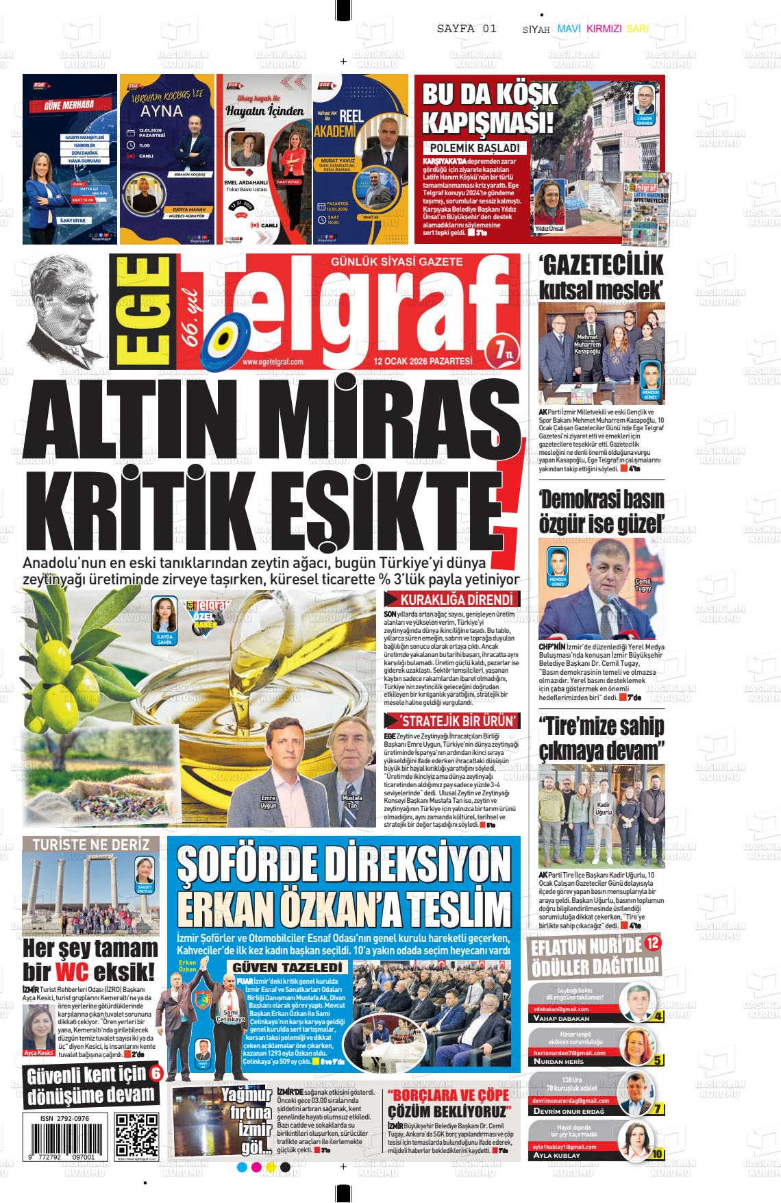 Izmir Egetelgraf 12.01.2026