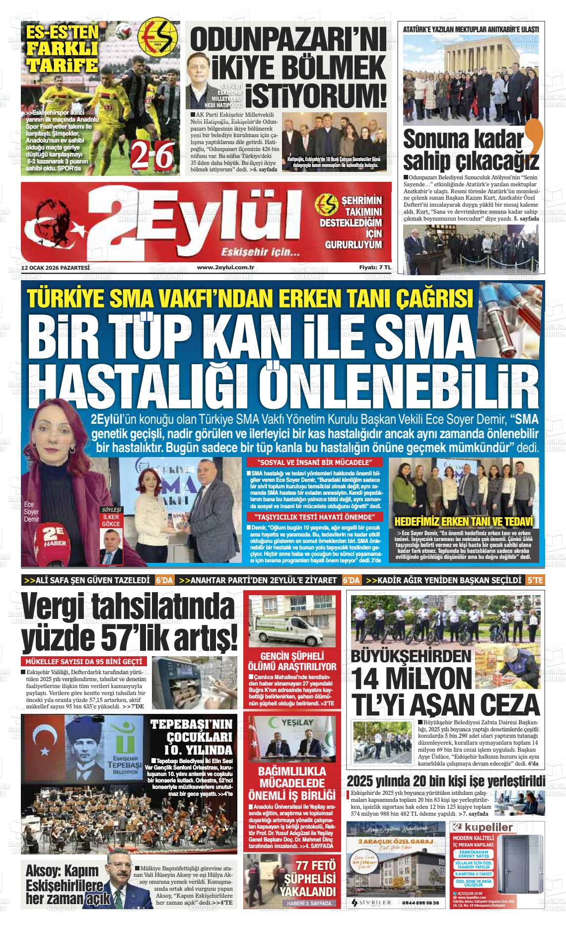 Eskisehir 2 Eylul 12.01.2026