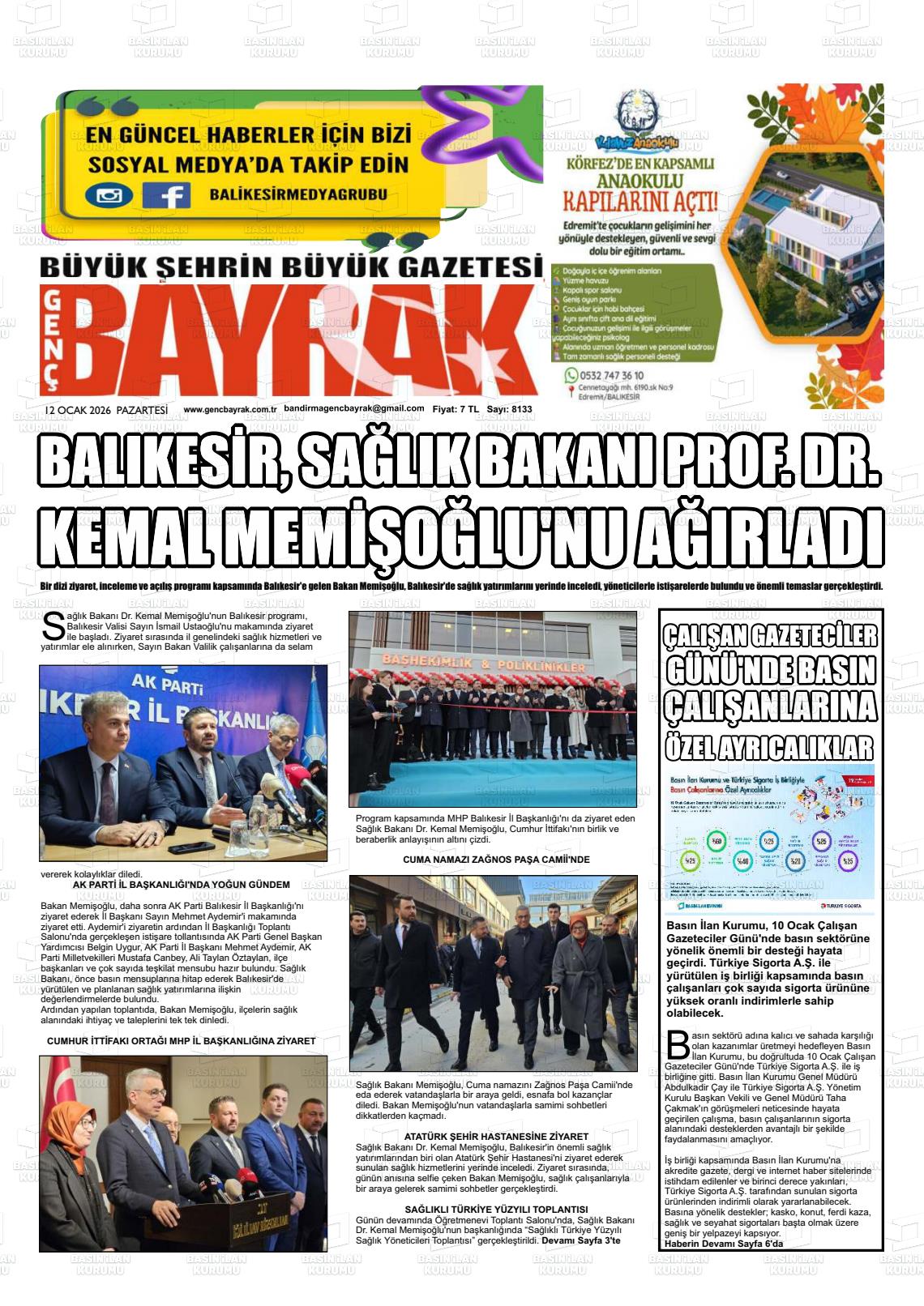 Balikesir Gencbayrak 12.01.2026