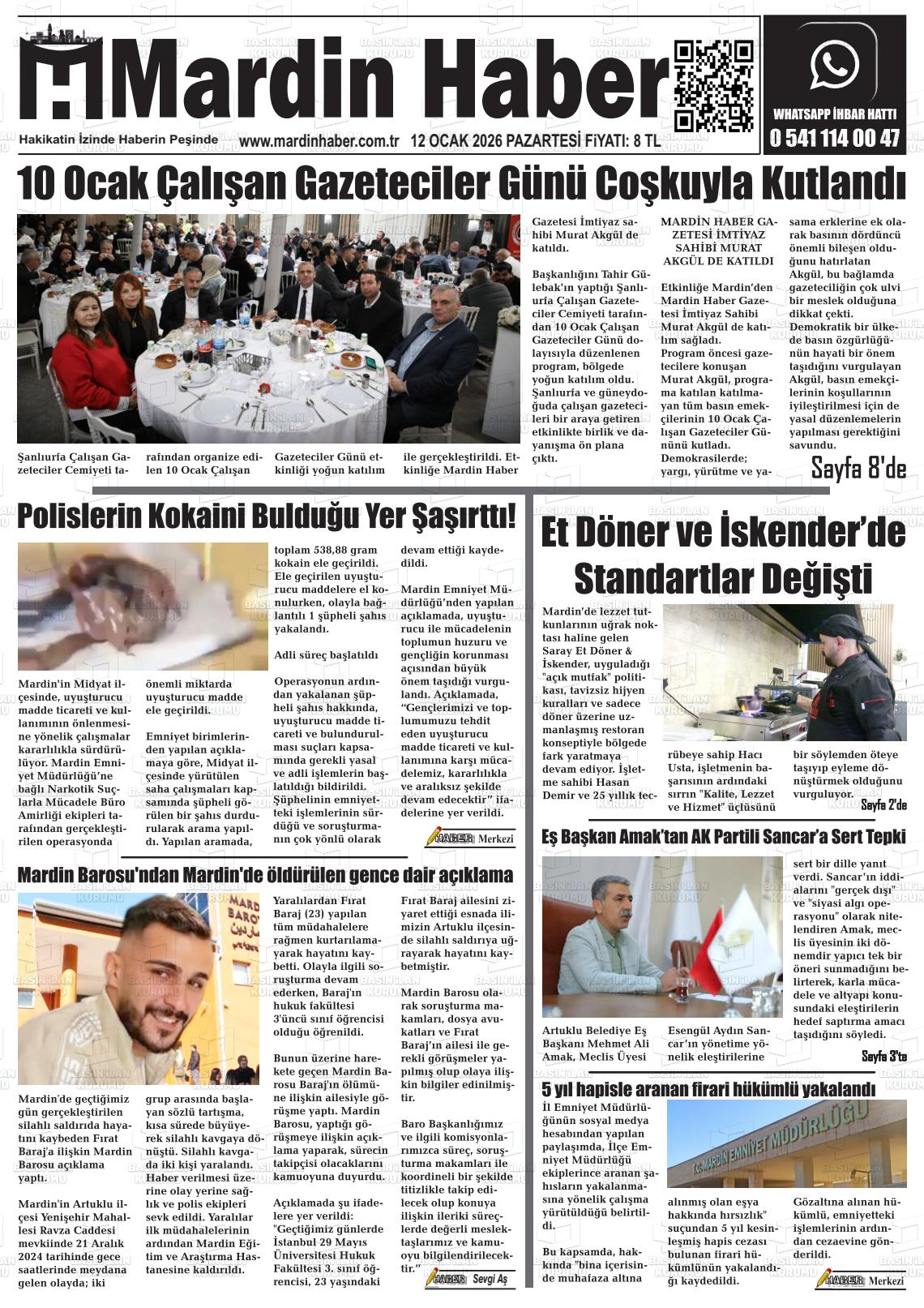 Mardin Haber 12.01.2026