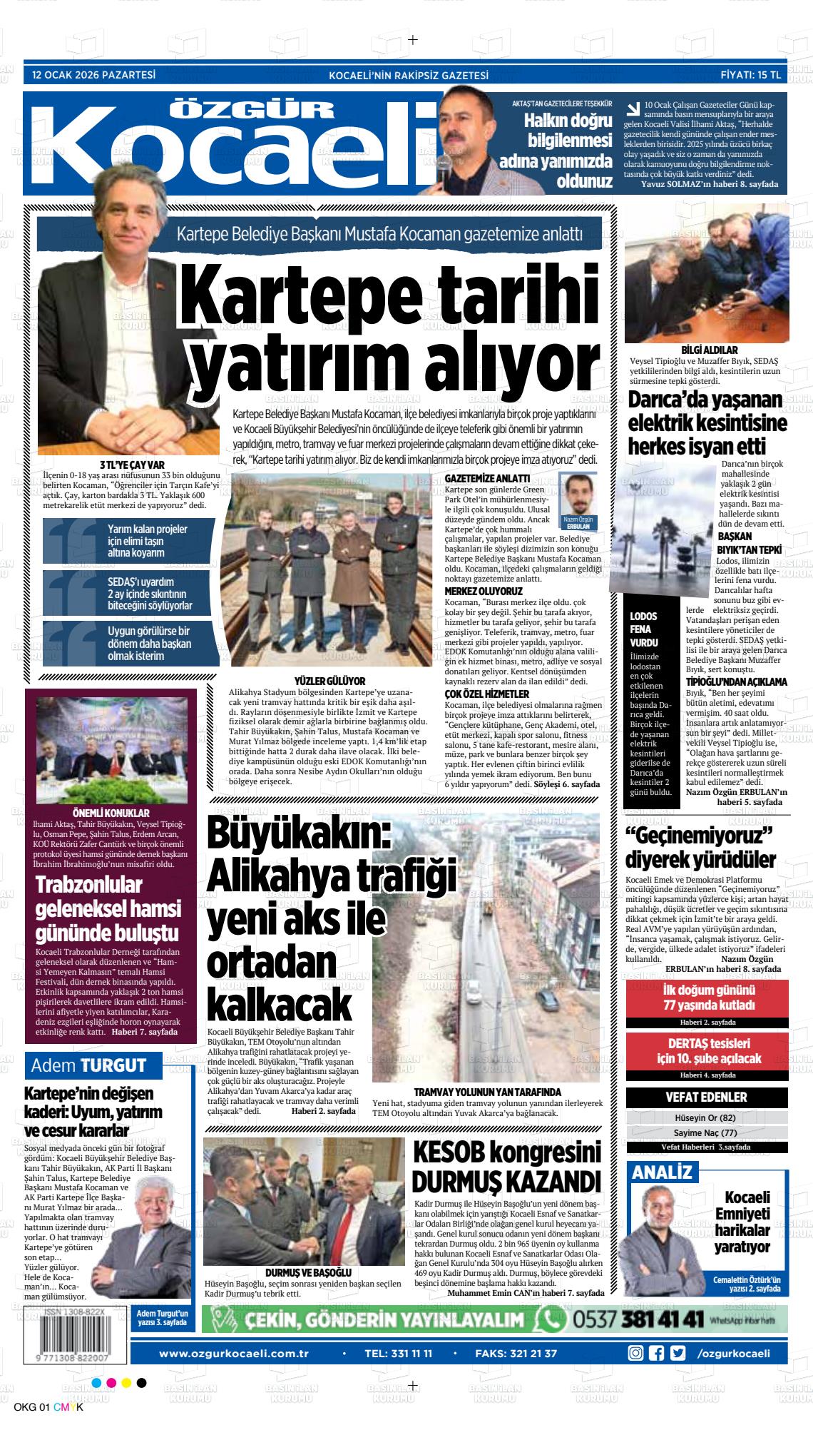 Kocaeli Ozgur 12.01.2026