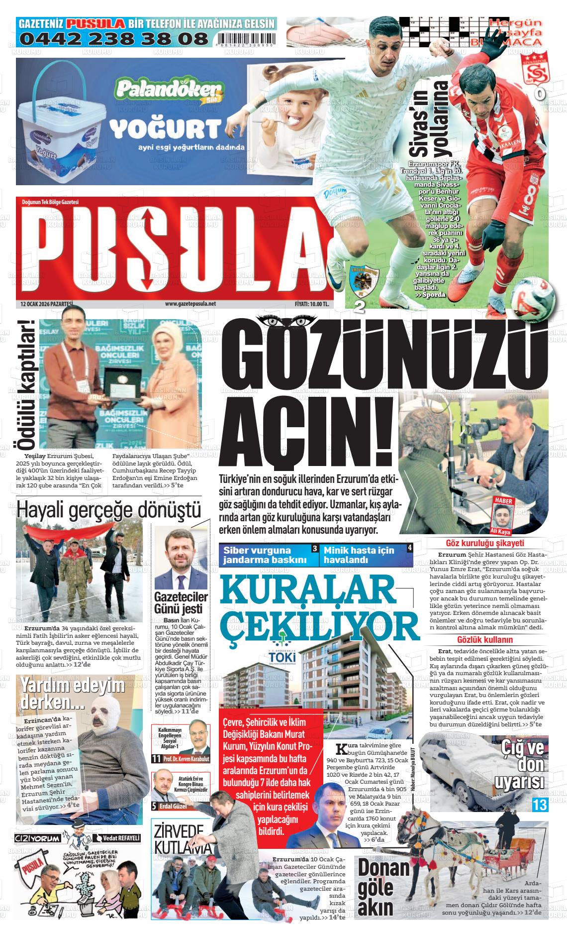 Zonguldak Pusula 12.01.2026