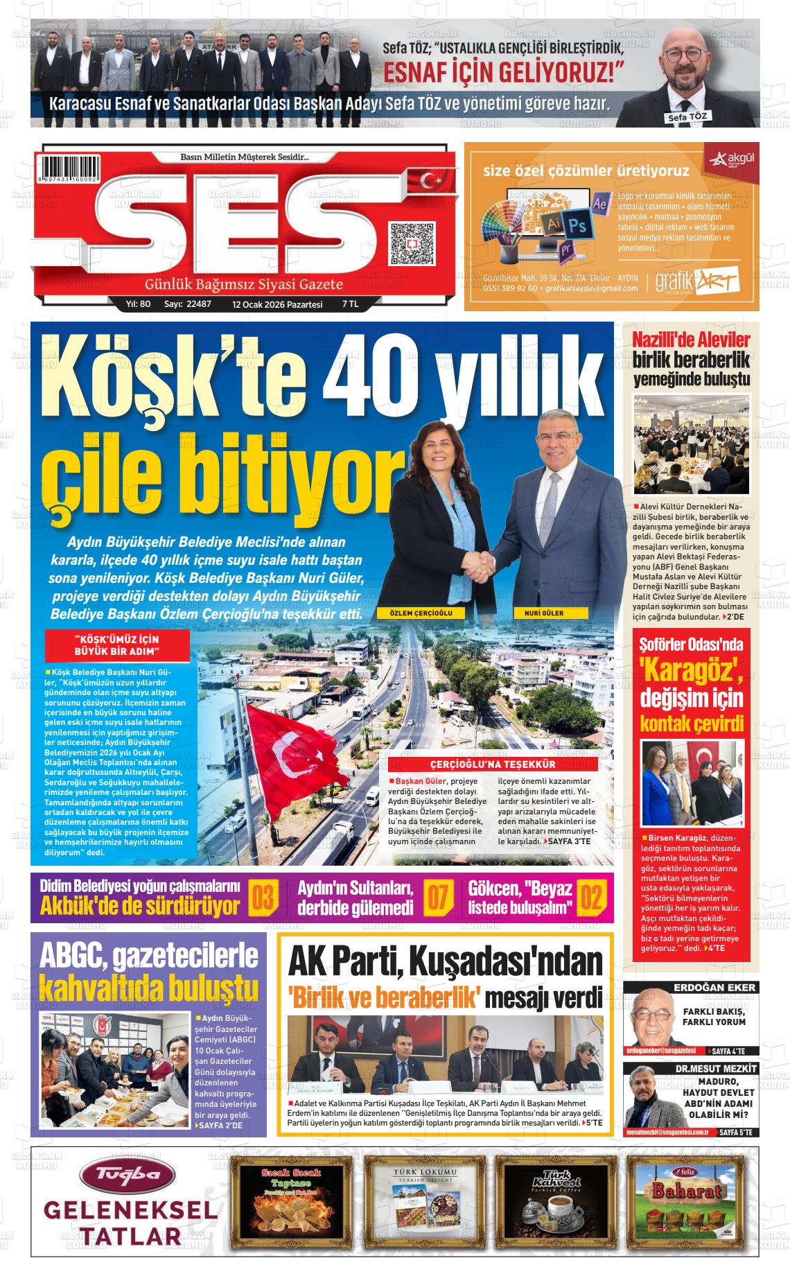 Hatay Ses 12.01.2026