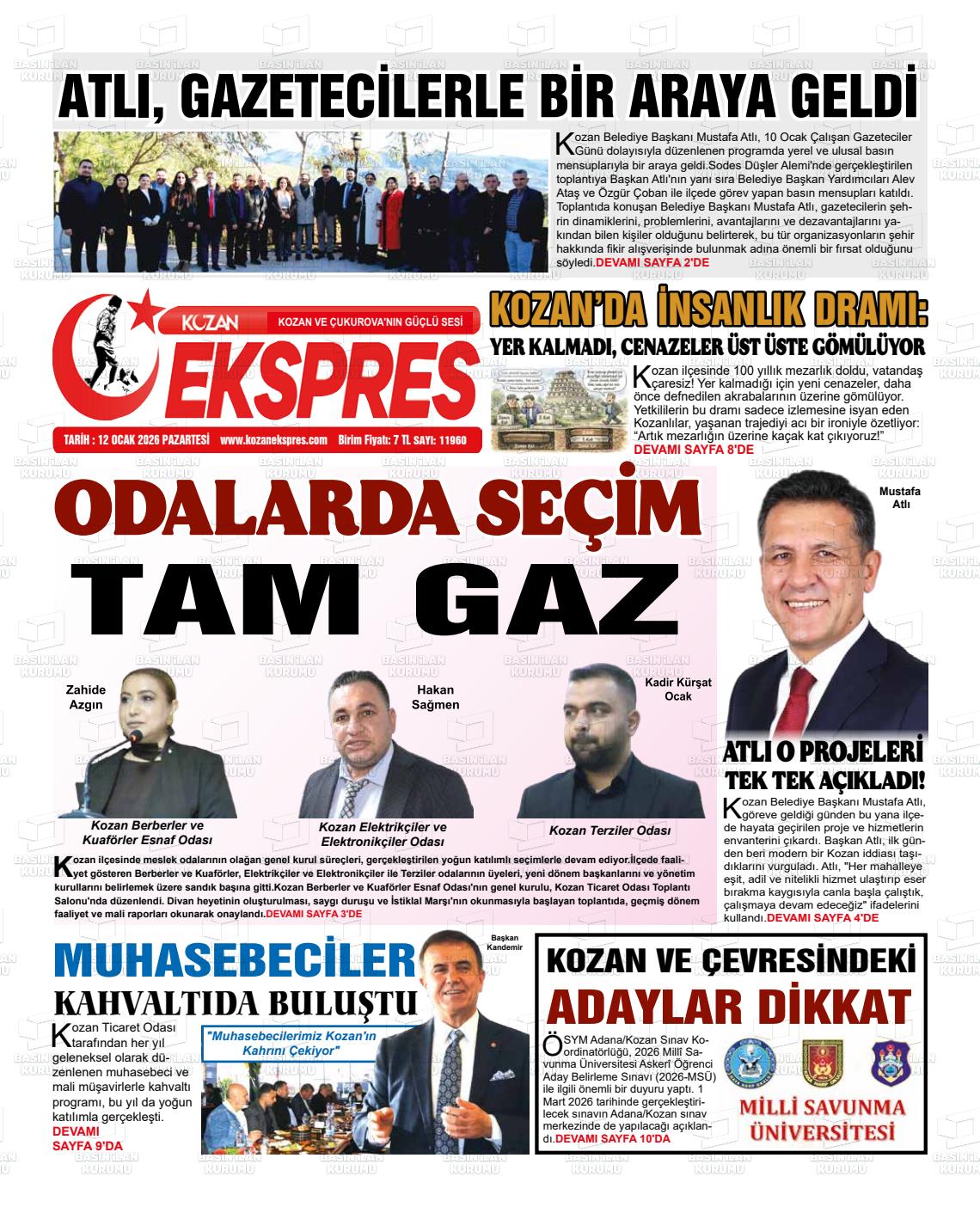 Adana Yenihursoz 12.01.2026