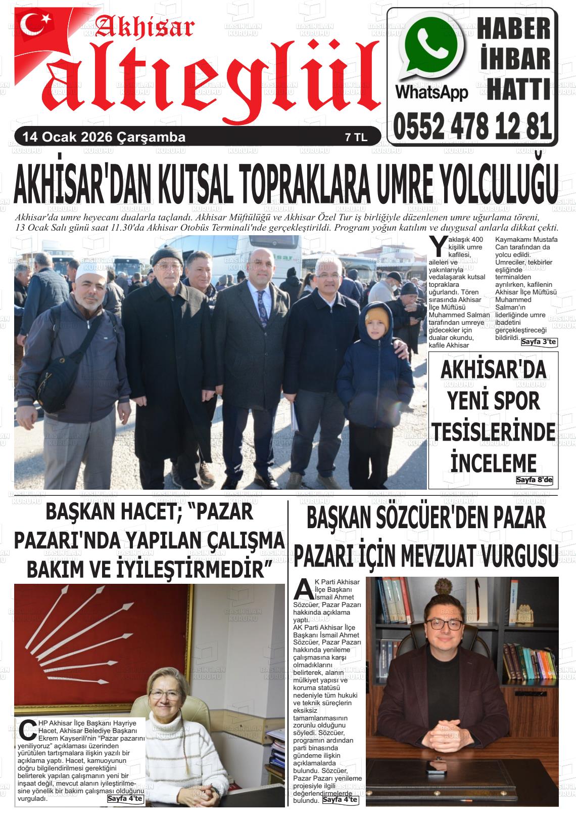 Manisa Akhisargundem 14.01.2026