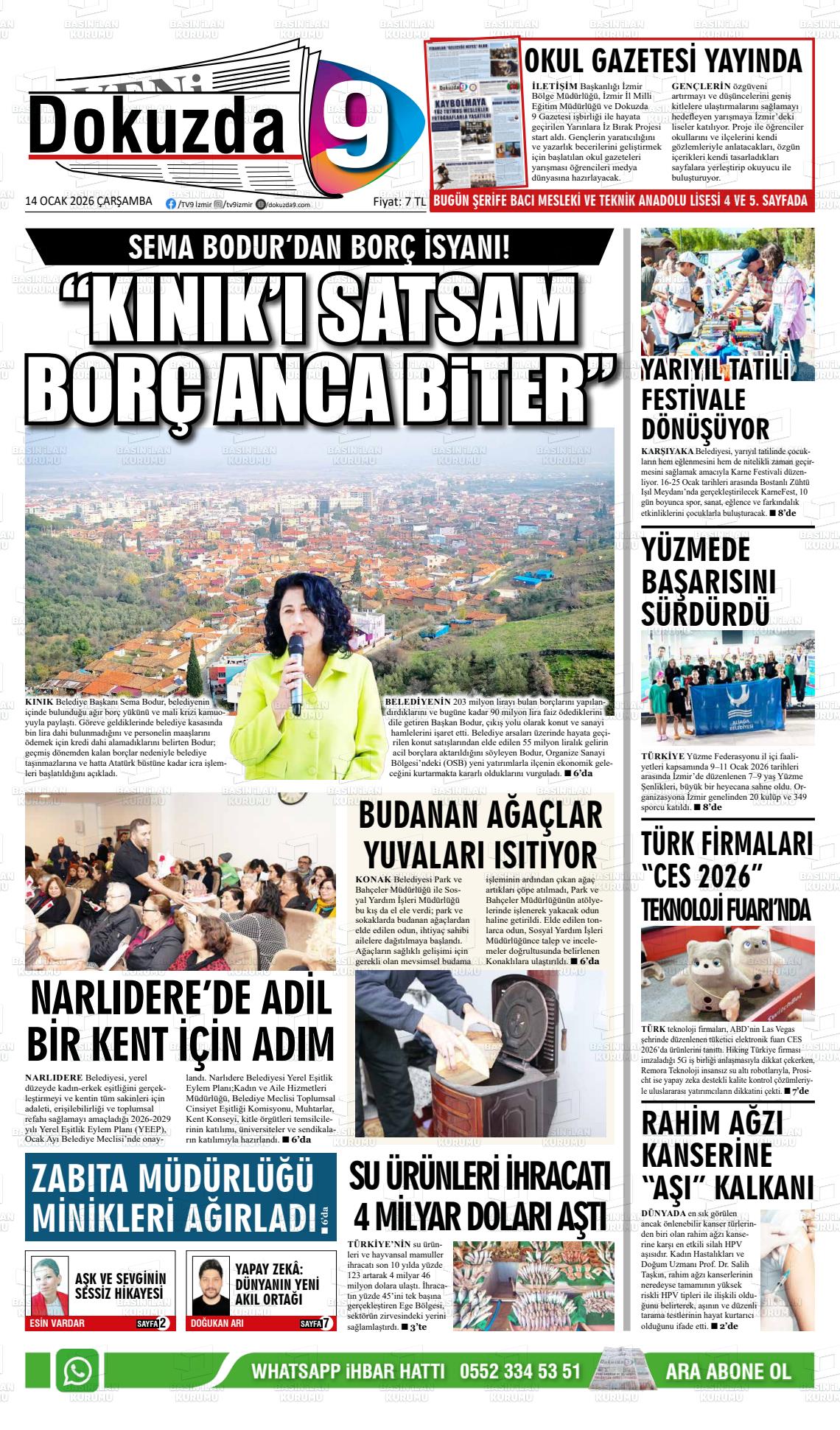 Izmir Buyuktorbali 14.01.2026