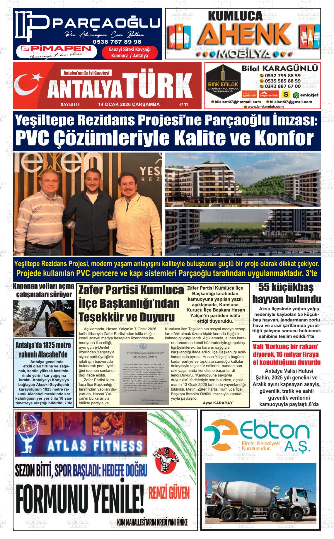 Antalya Finikea 14.01.2026