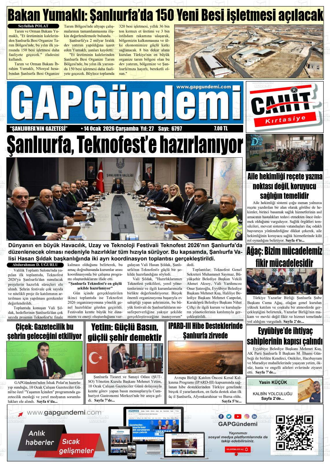 Sanliurfa Gapgundemi 14.01.2026
