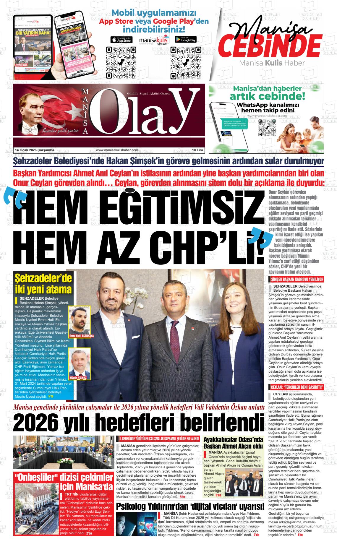 Manisa Olay 14.01.2026