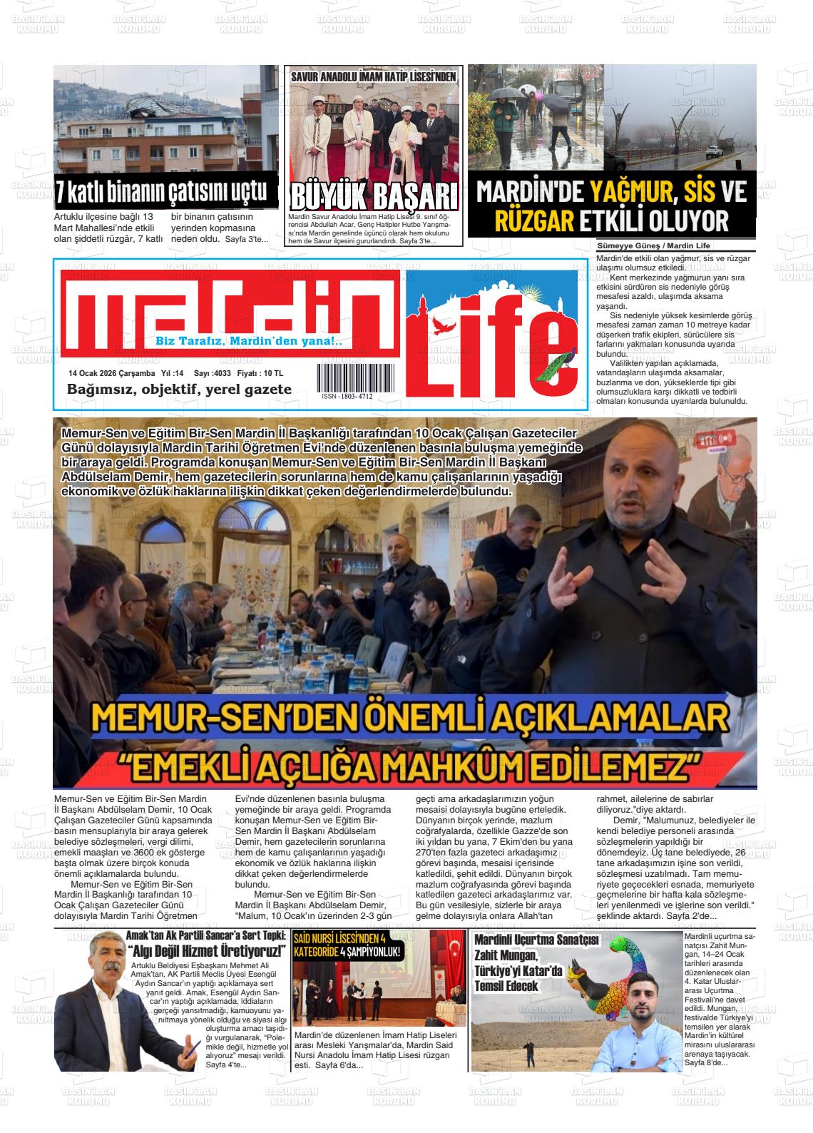 Mardin Life 14.01.2026