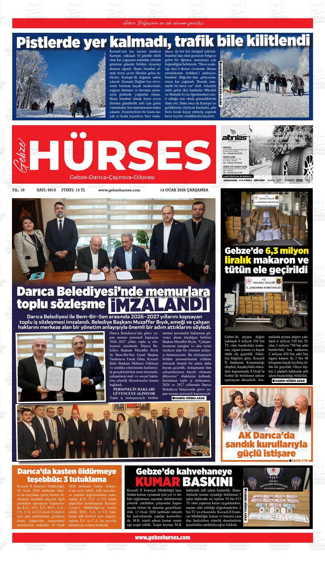 Kocaeli Marmaragebze 14.01.2026