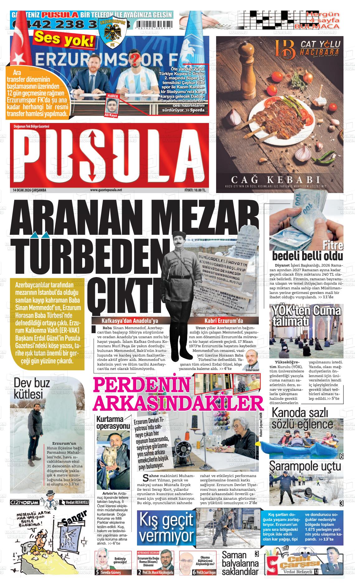 Zonguldak Pusula 14.01.2026