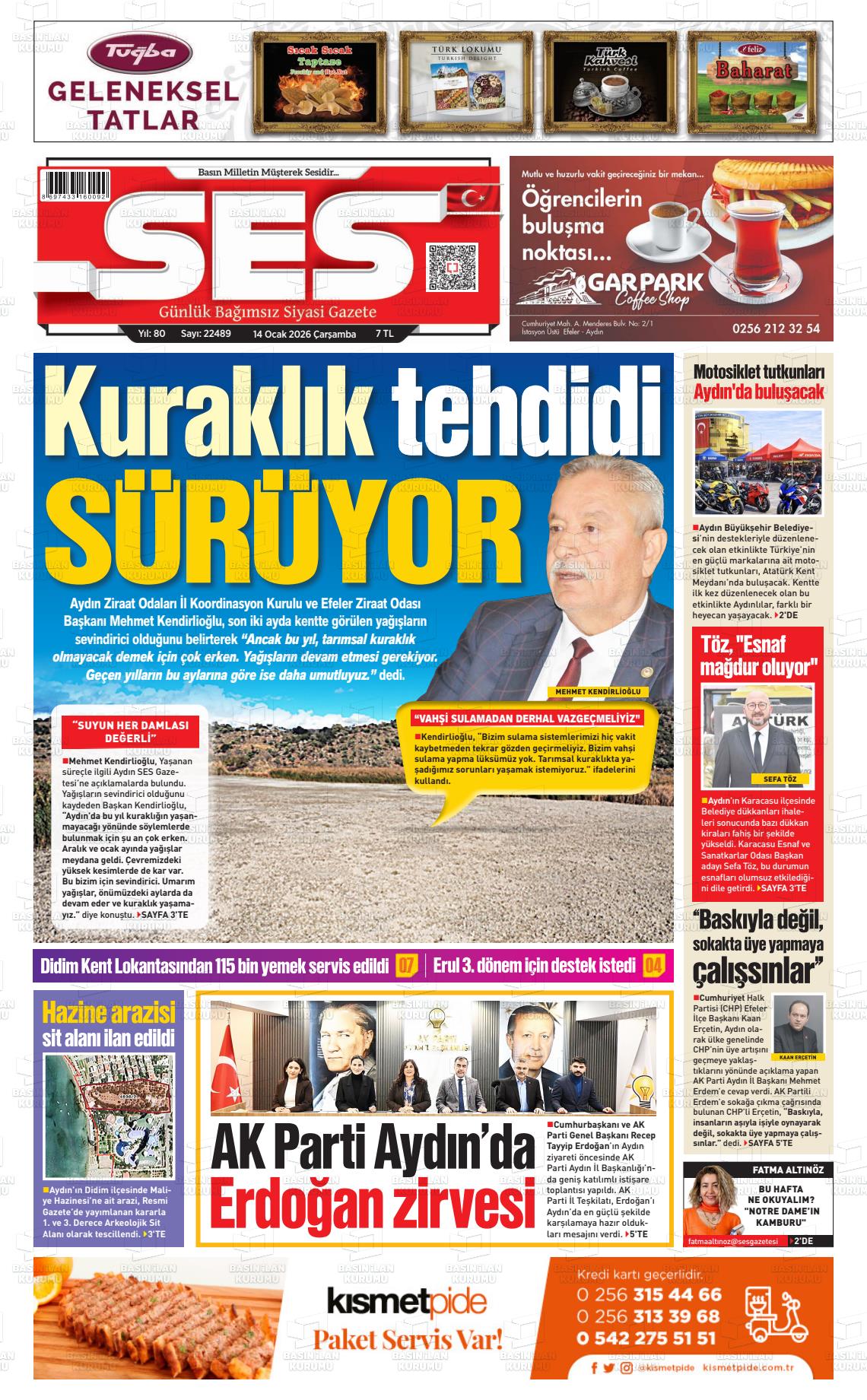 Hatay Ses 14.01.2026