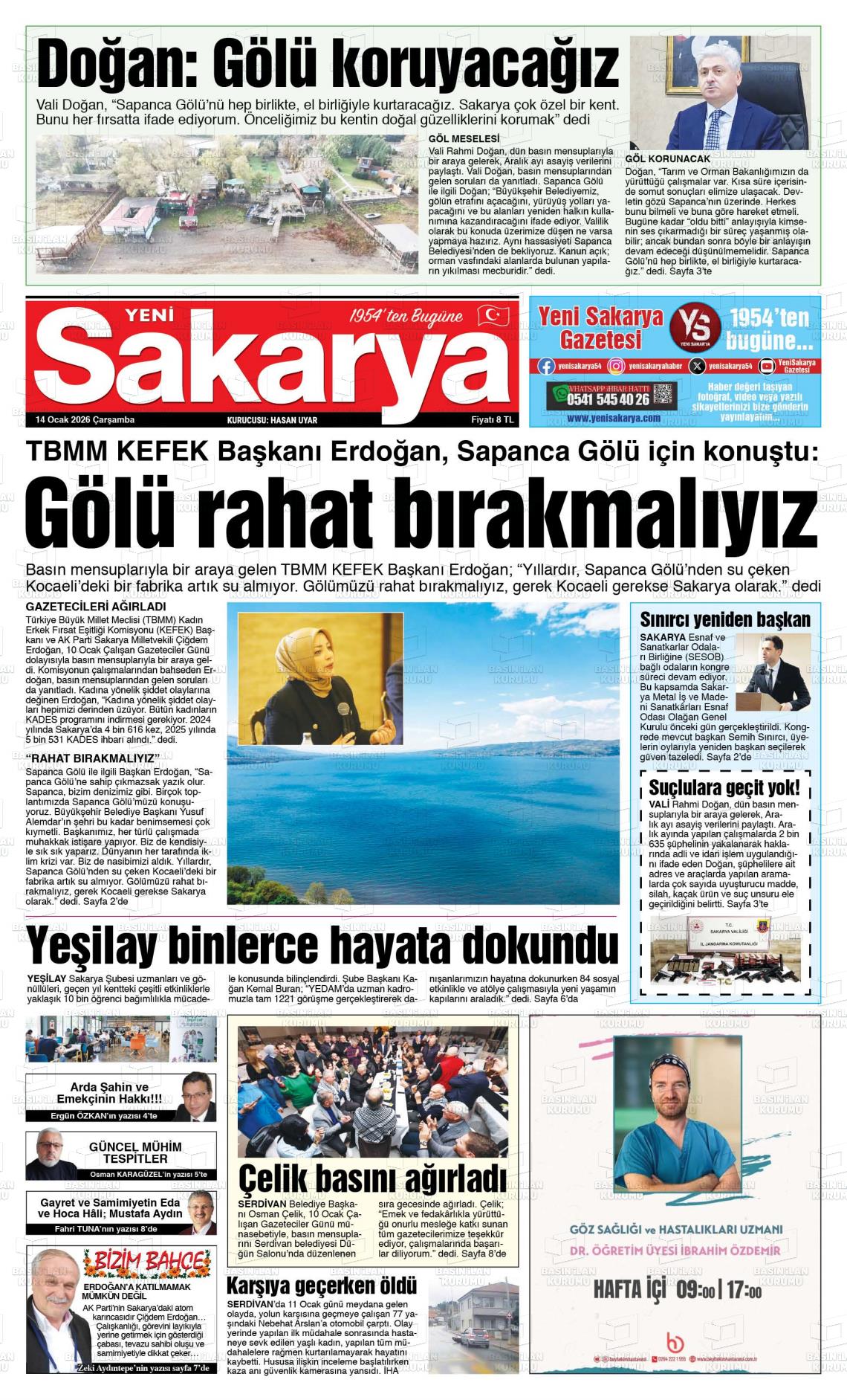 Sakarya Yeni 14.01.2026
