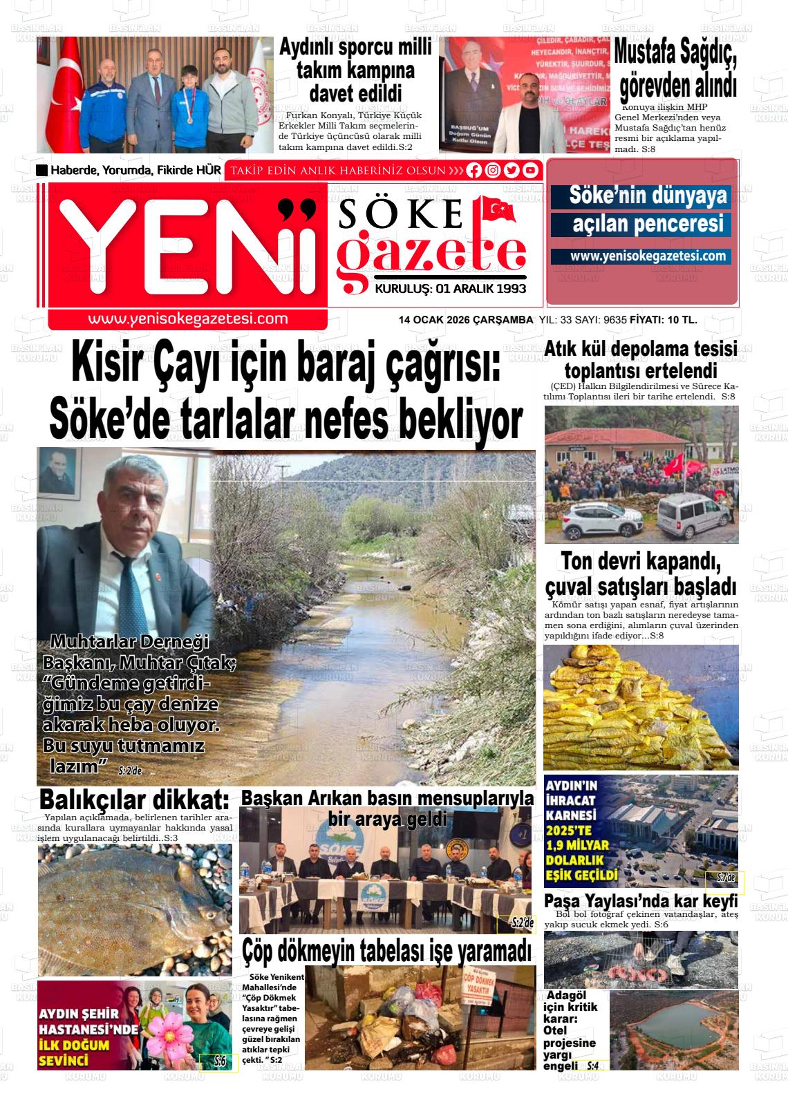 Aydin Yenisoke 14.01.2026