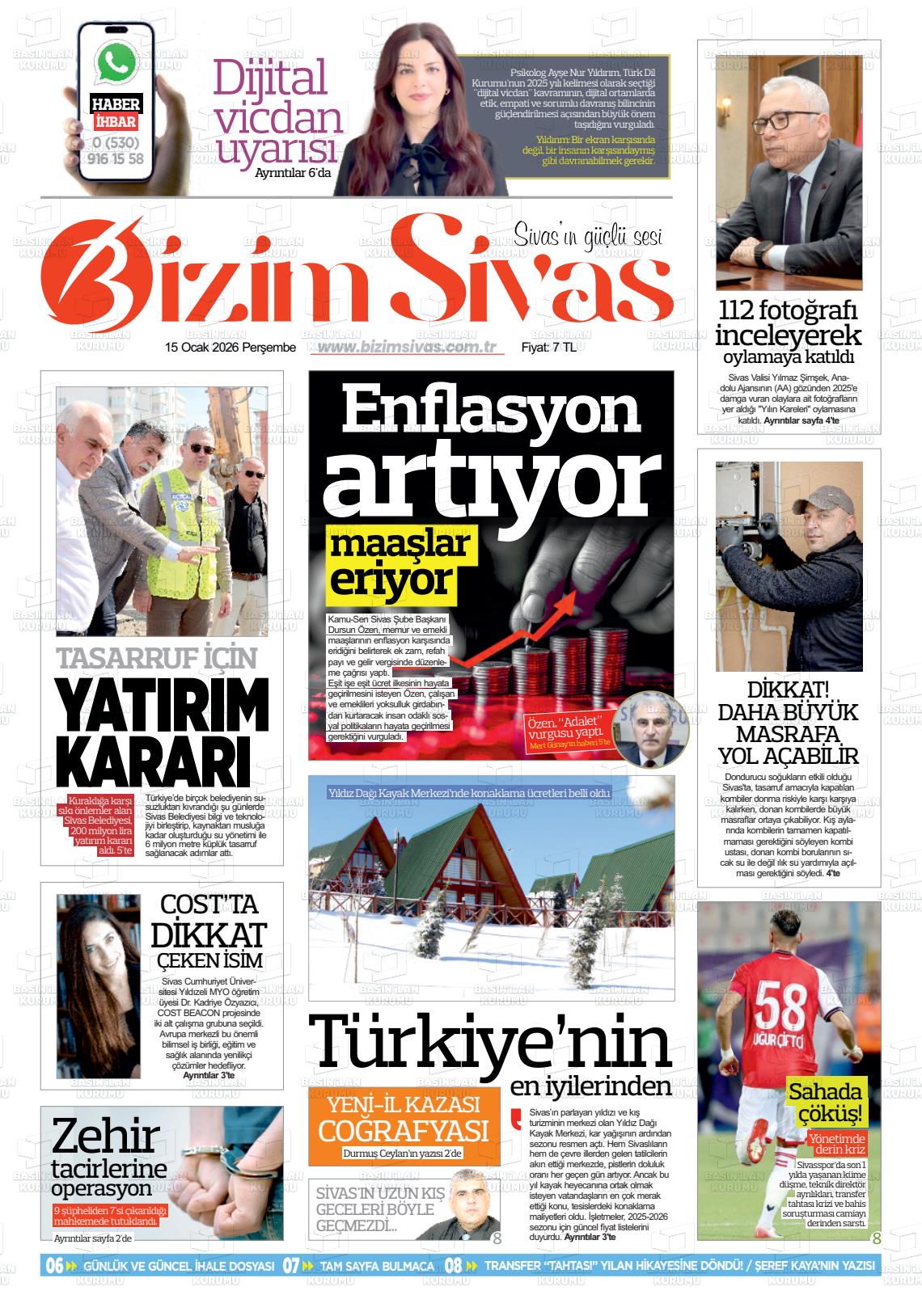 Sivas Bizim 15.01.2026