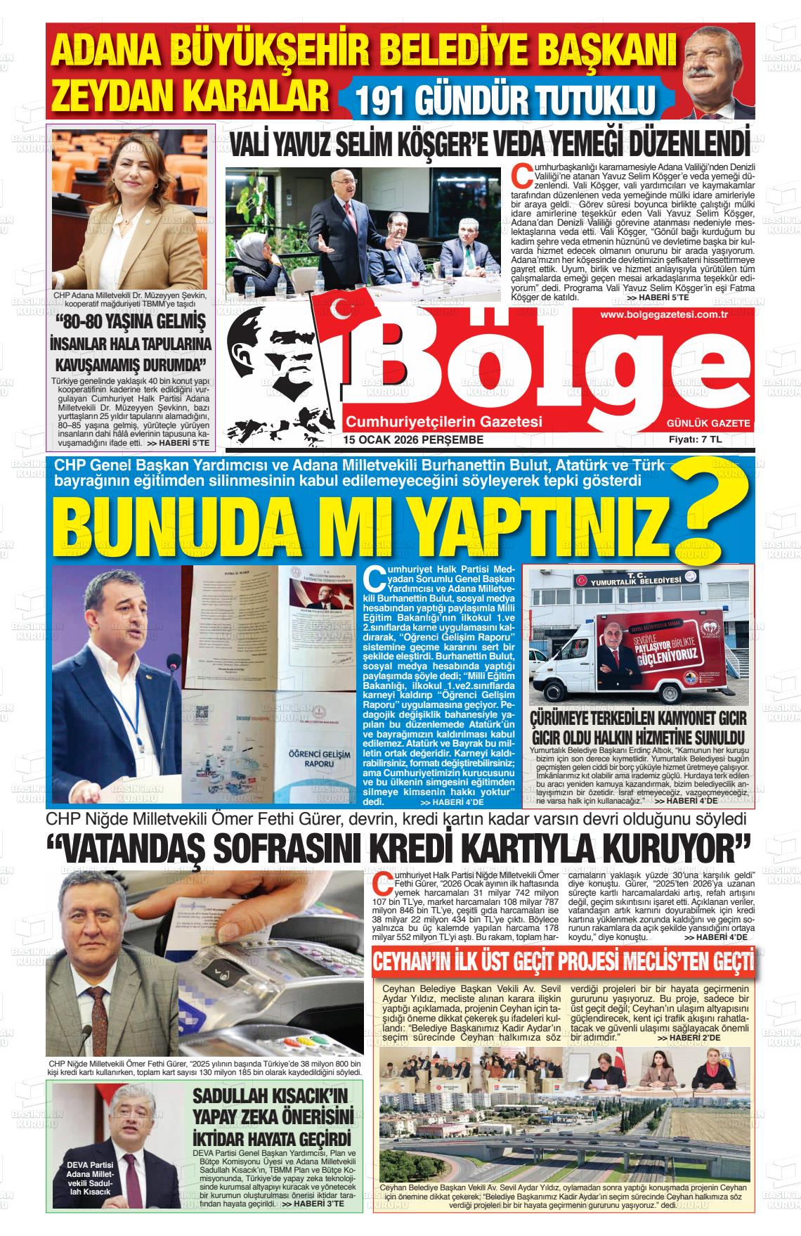 Van Bolge 15.01.2026