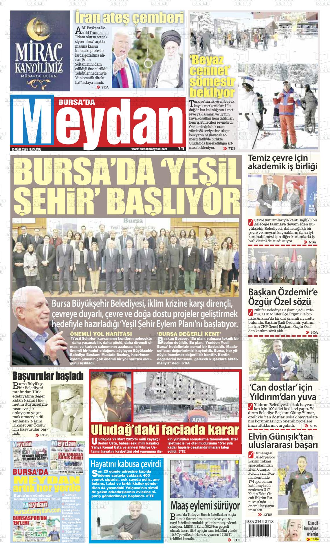 Bursa Dameydan 15.01.2026