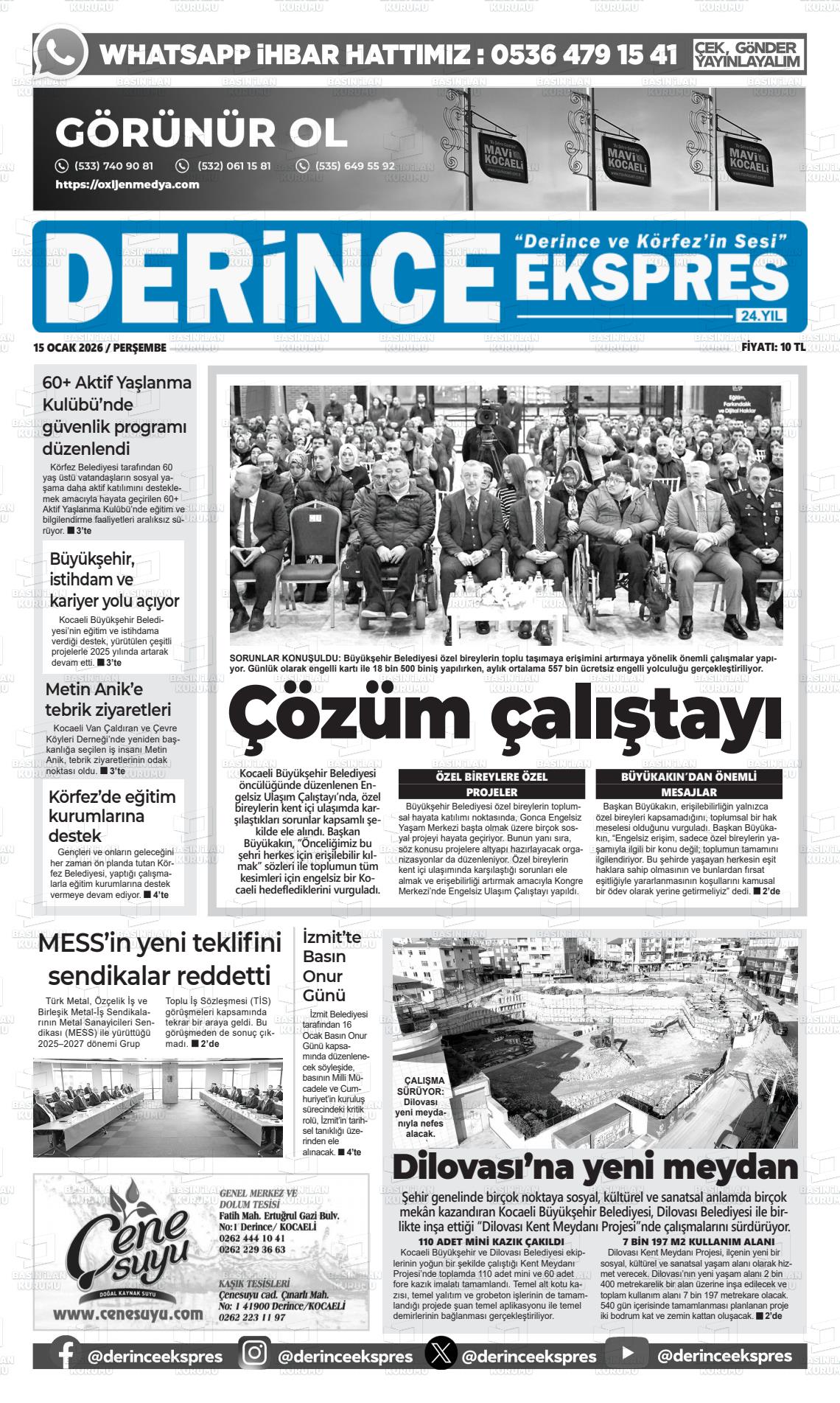 Kocaeli Derinceekspres 15.01.2026
