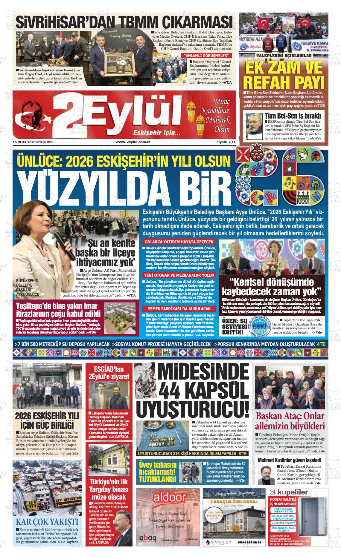 Eskisehir 2 Eylul 15.01.2026