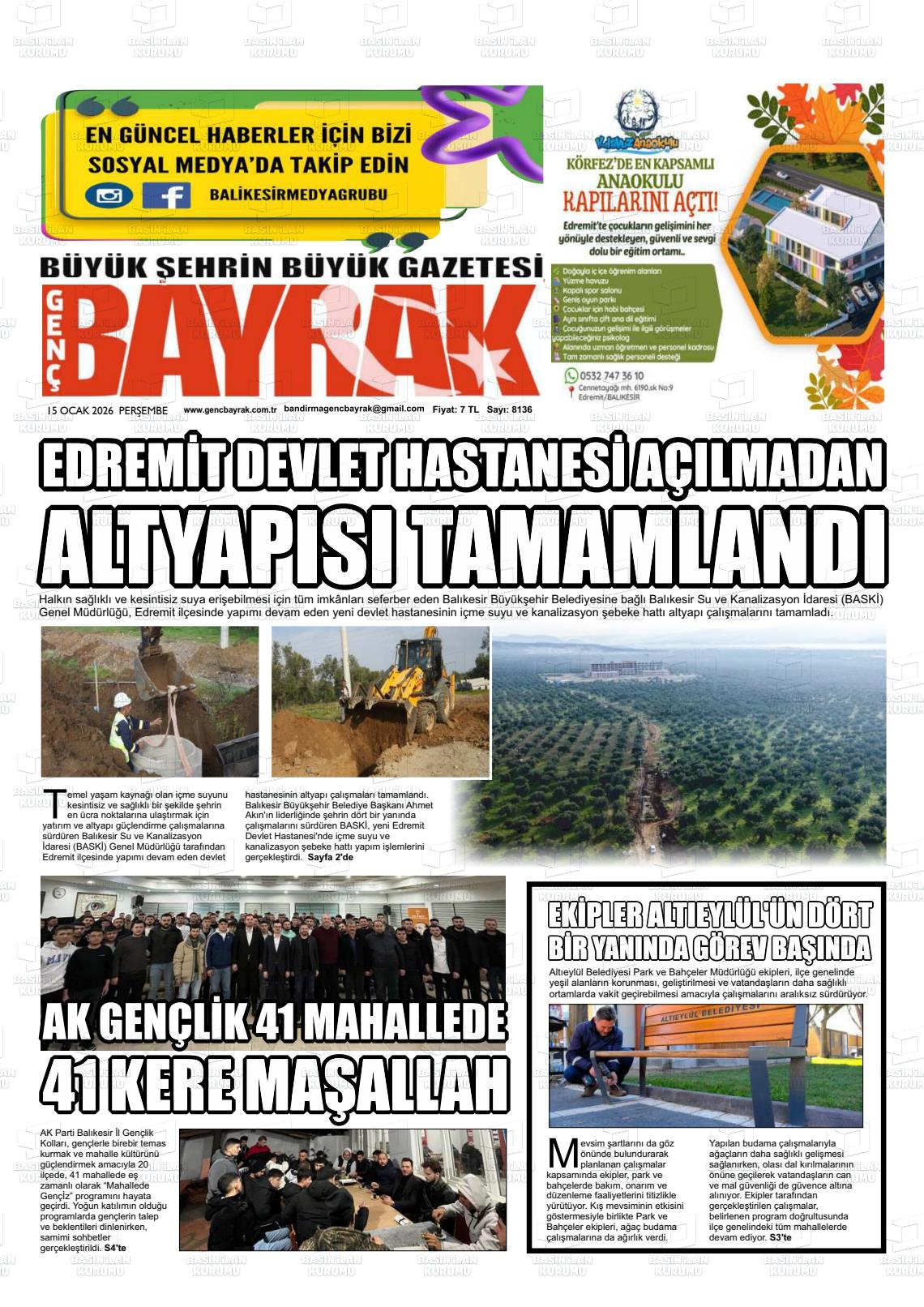 Balikesir Gencbayrak 15.01.2026