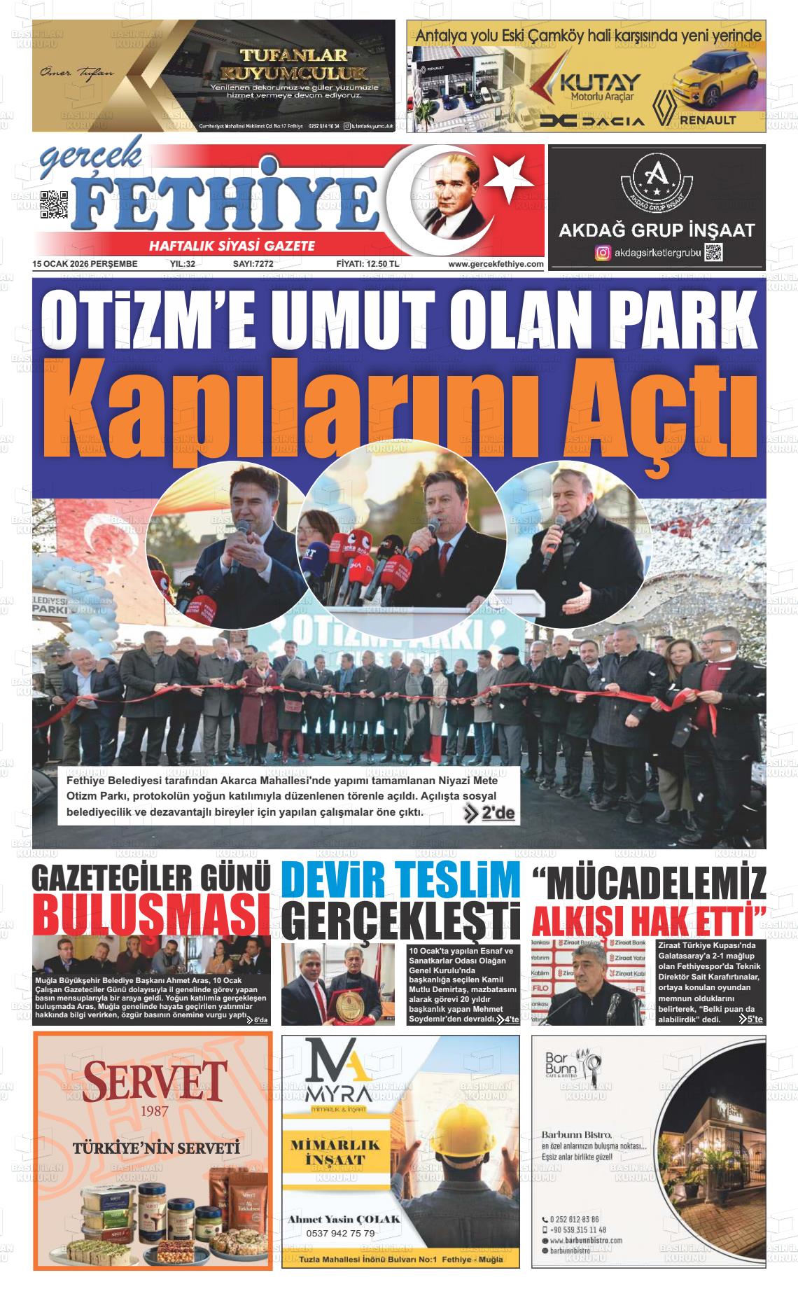 Mugla Gercekfethiye 15.01.2026