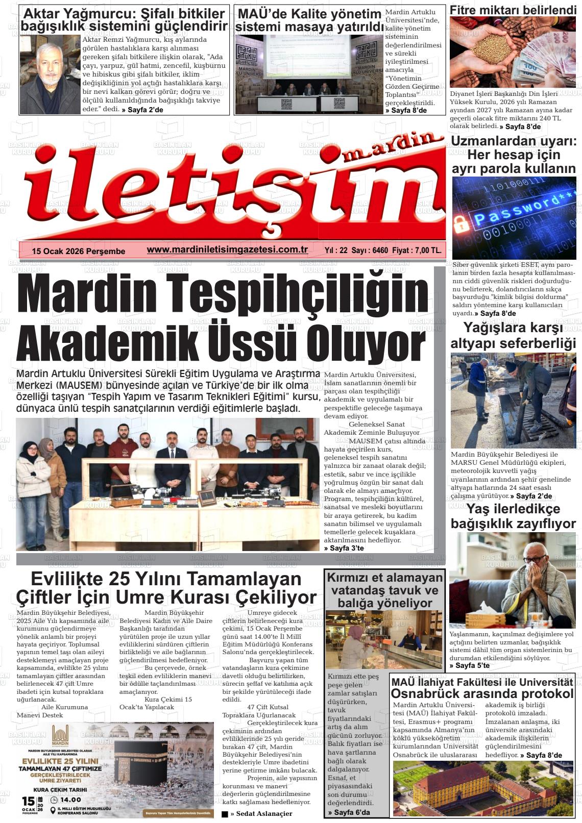Mardin Iletisim 15.01.2026