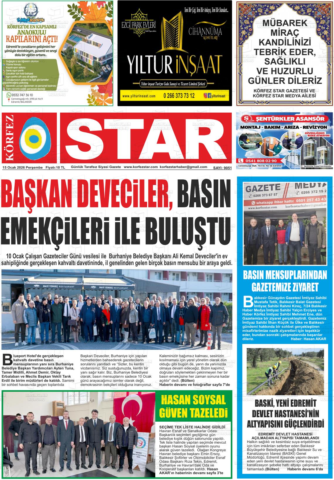 Balikesir Korfezstar 15.01.2026