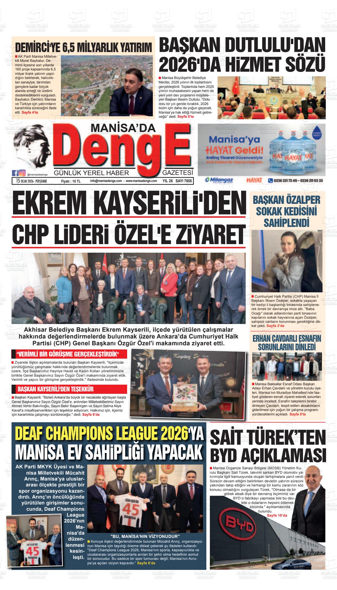 Manisa Dadenge 15.01.2026