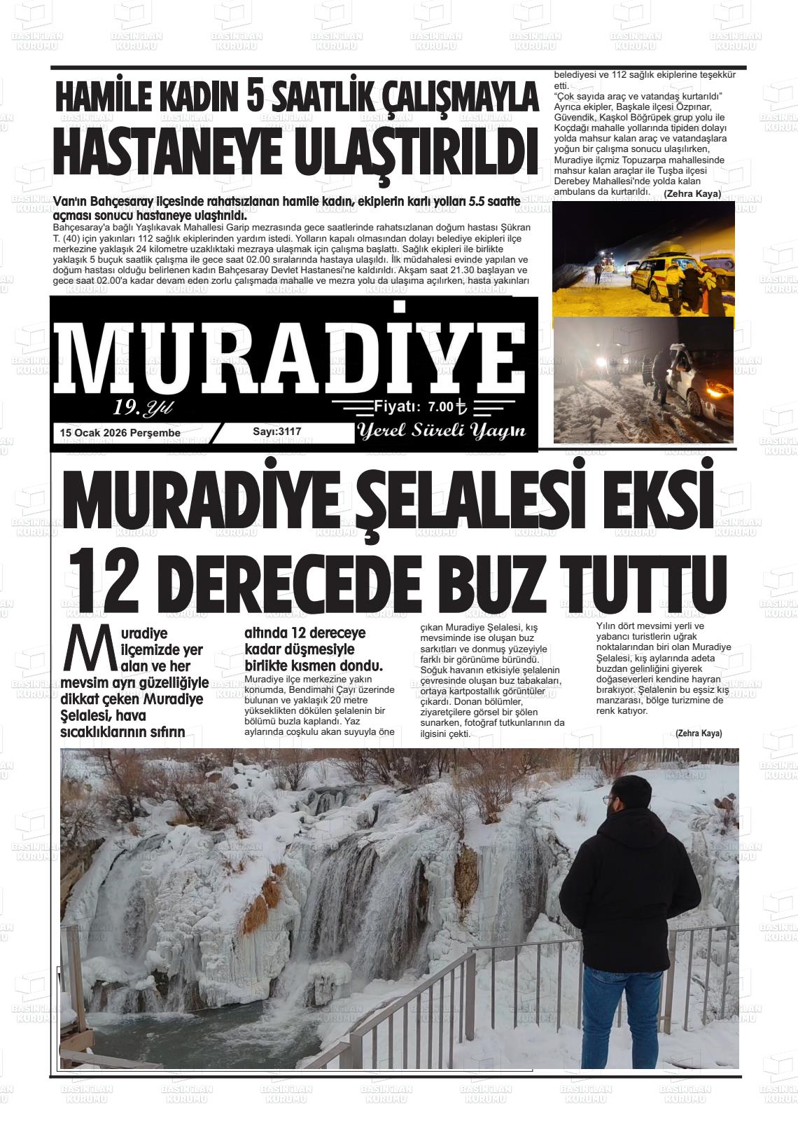 Van Muradiye 15.01.2026