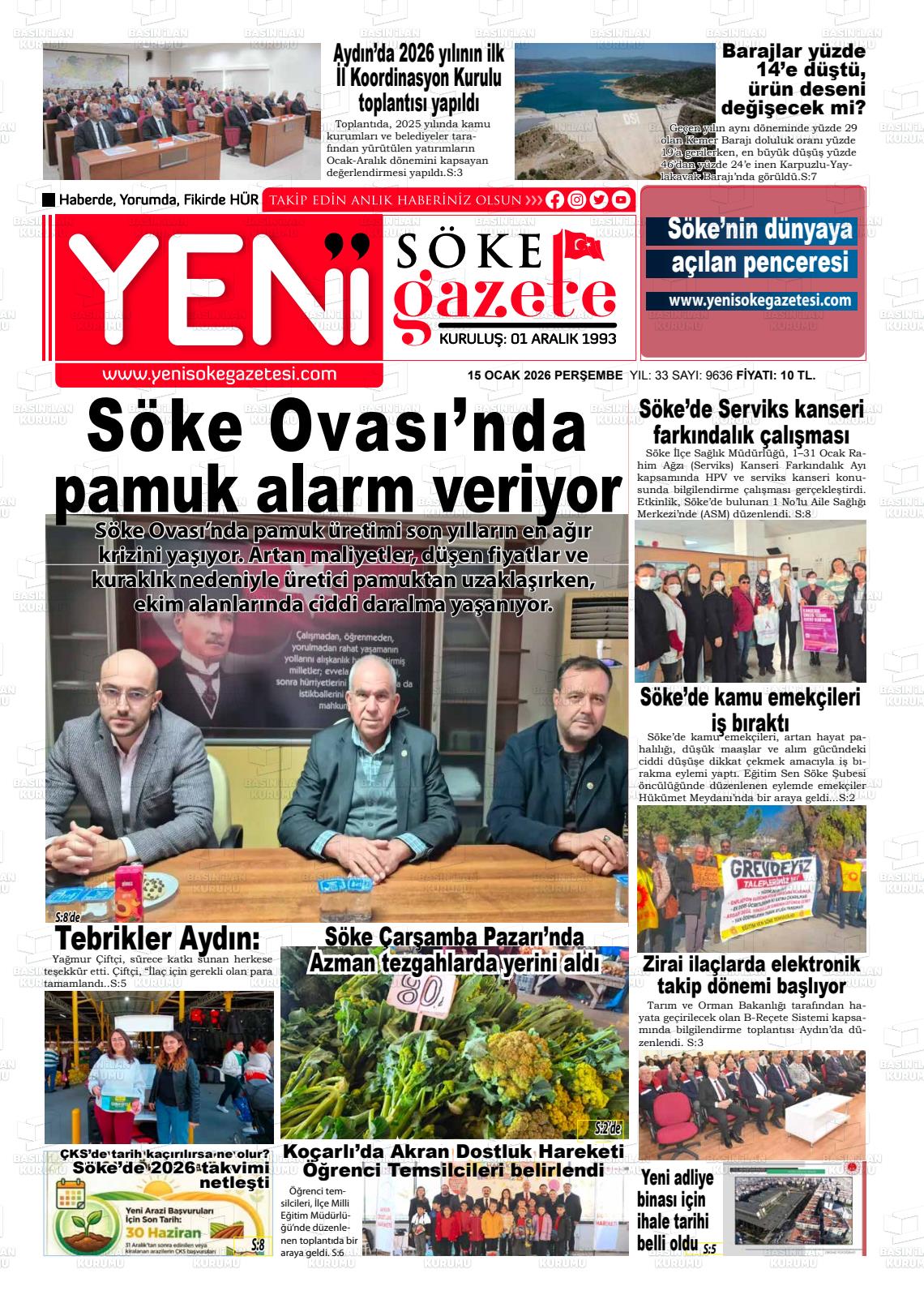 Aydin Yenisoke 15.01.2026