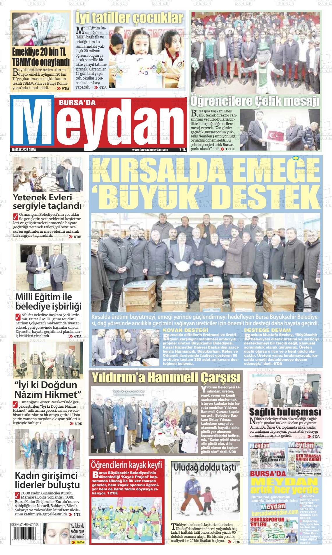 Bursa Dameydan 16.01.2026