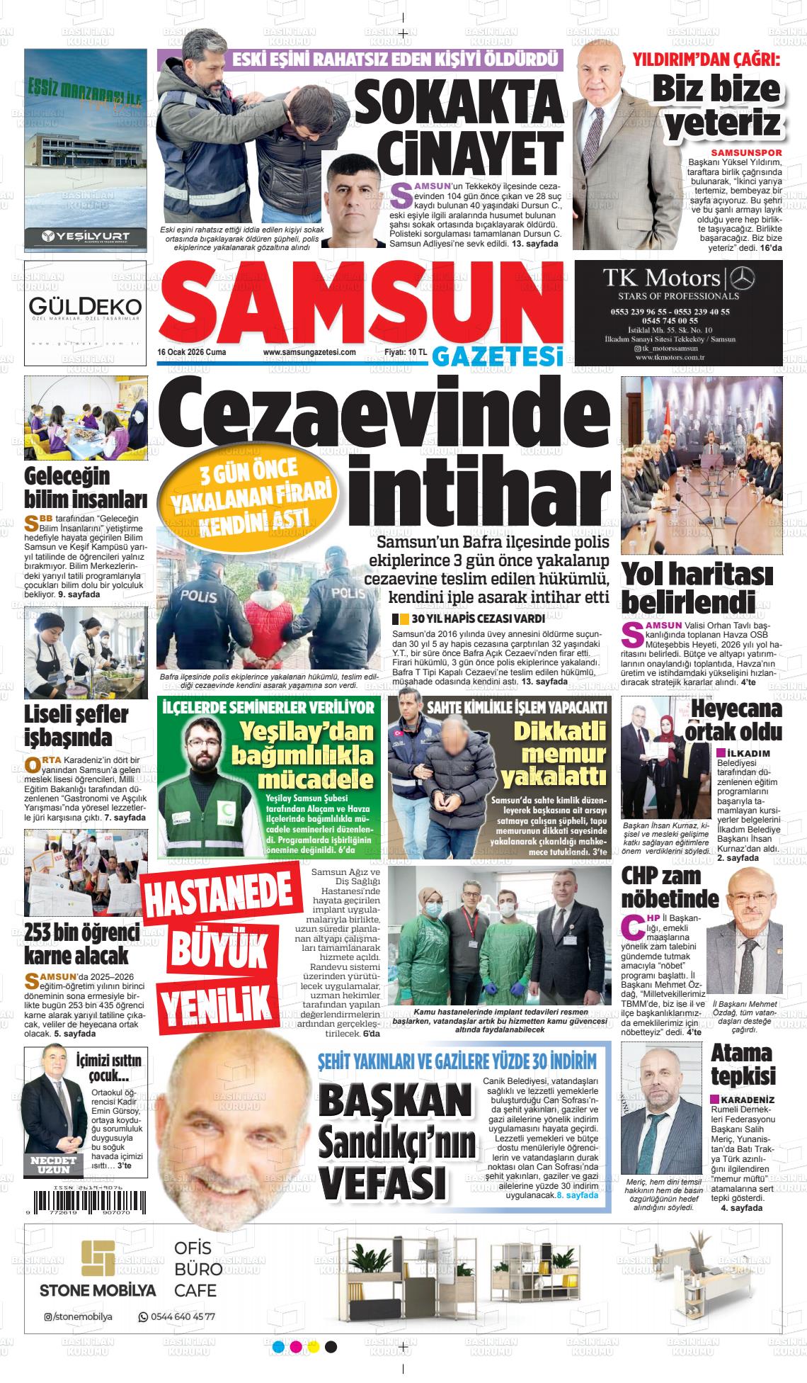 Samsun Ekip 16.01.2026