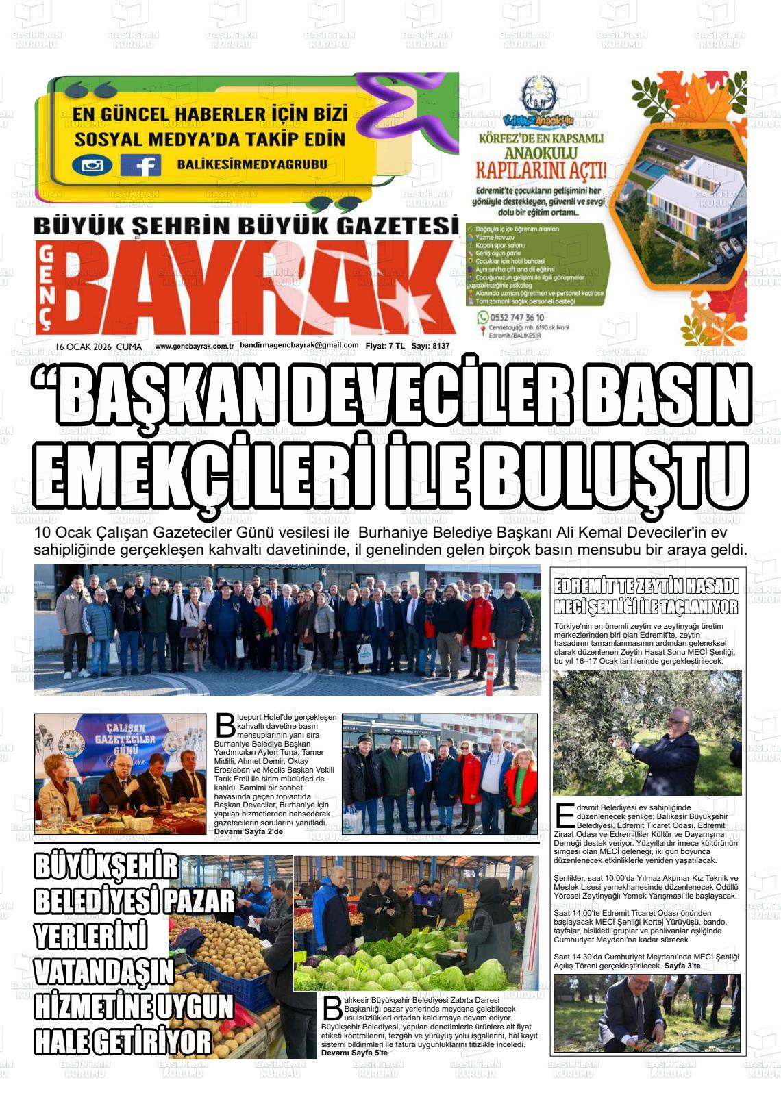 Balikesir Gencbayrak 16.01.2026