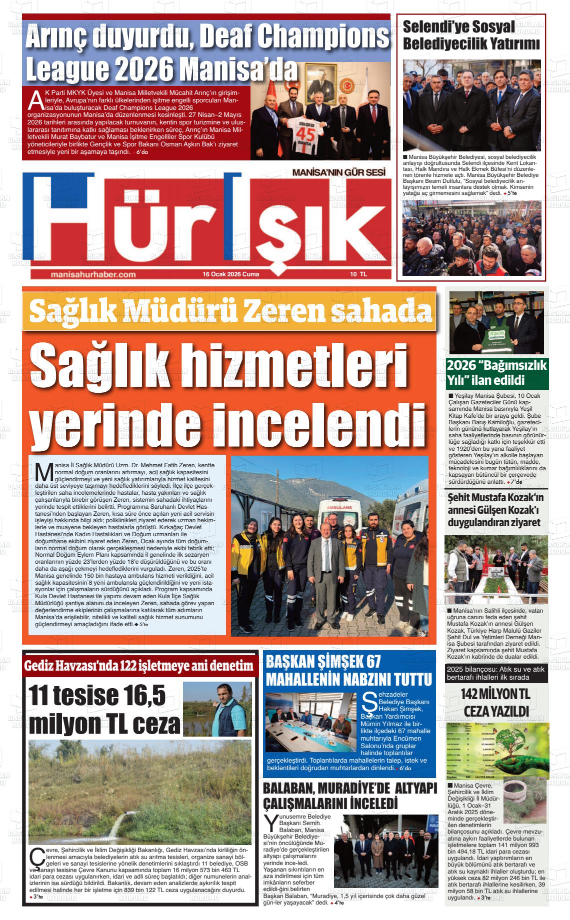 Manisa Hurisik 16.01.2026