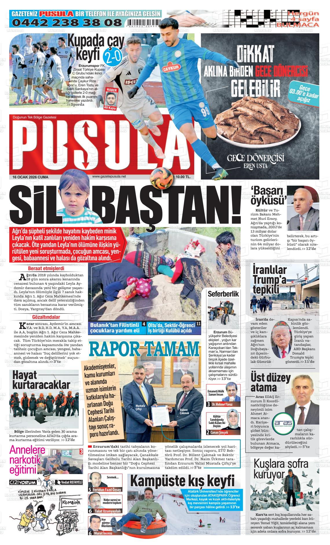 Zonguldak Pusula 16.01.2026