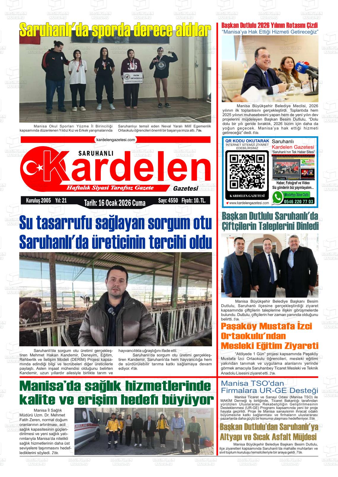 Manisa Saruhanlikardelen 16.01.2026