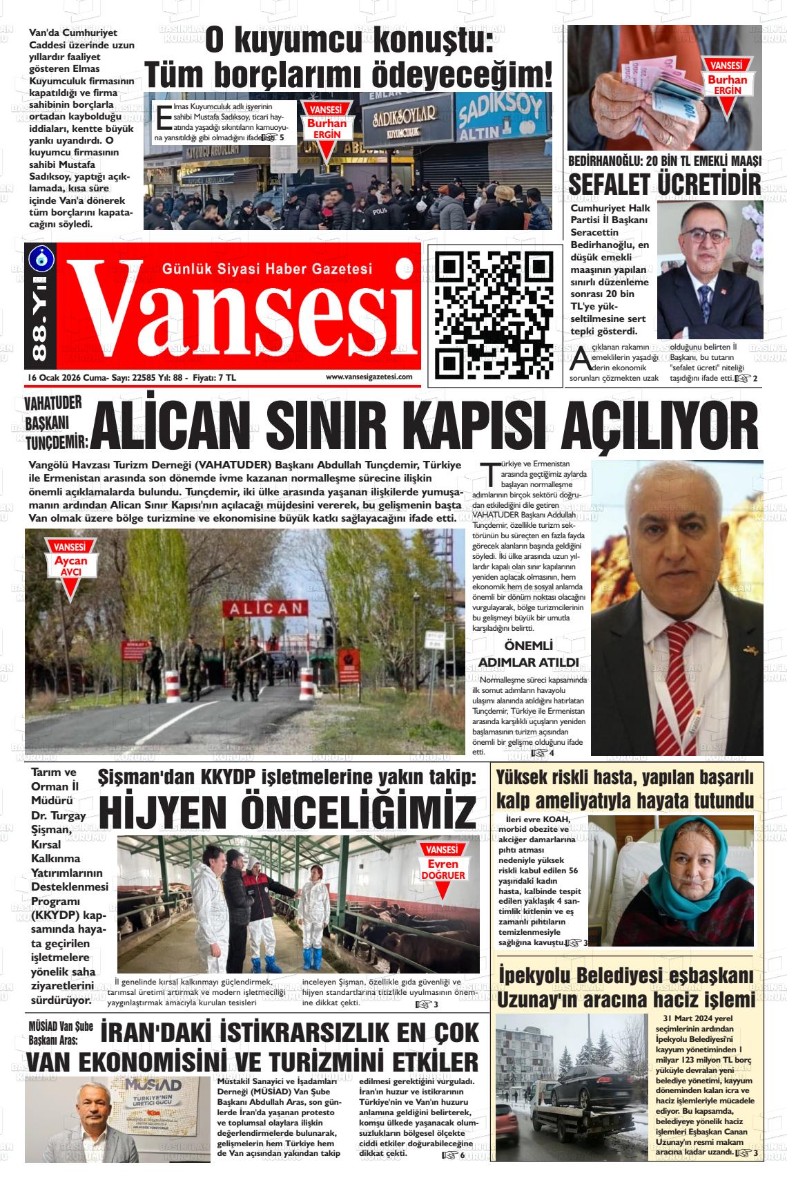 Van Sesi 16.01.2026