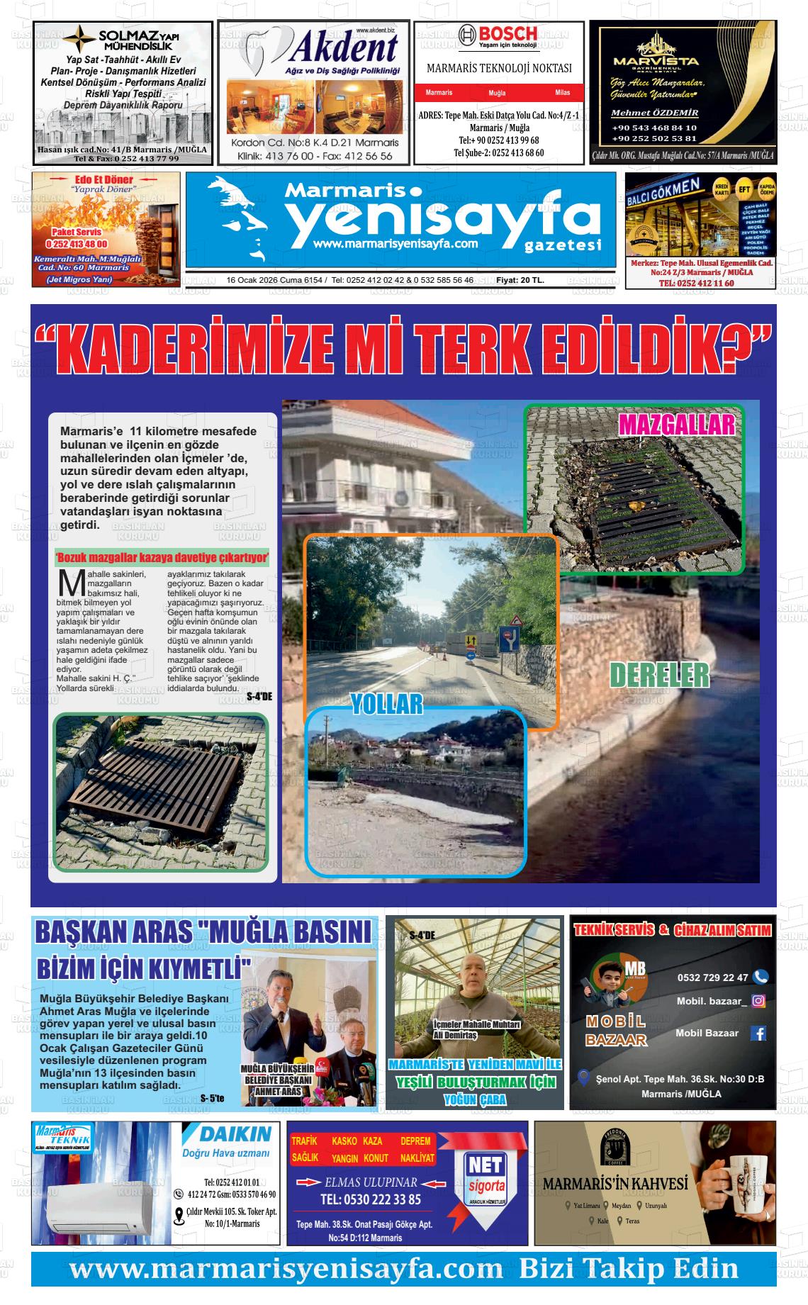 Mugla Yenisayfa 16.01.2026